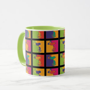 Erdnüsse   Moderner Pop Art Snoopy Tasse