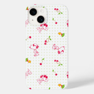 Erdnüsse   Muster für Snoopy und Holzfaser Case-Mate iPhone 14 Hülle