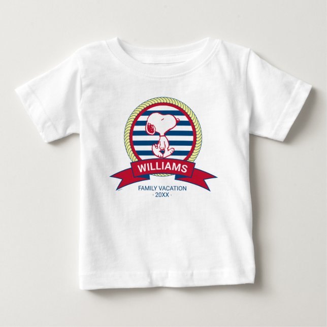 Erdnüsse | Nautisches Abzeichen Baby T-shirt (Vorderseite)