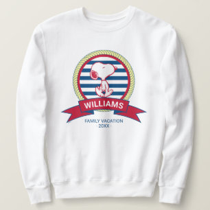 Erdnüsse Nautisches Abzeichen Sweatshirt