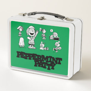 Erdnüsse   Peppermint Patty Metall Brotdose