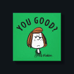 Erdnüsse | Peppermint Patty Sie gut? Leinwanddruck<br><div class="desc">Karo dieses lustige Design von Peanuts mit Peppermint Patty.</div>