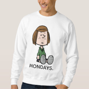 Erdnüsse   Peppermint Patty Sitzen Sweatshirt