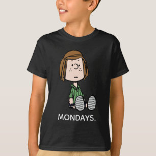 Erdnüsse   Peppermint Patty Sitzen T-Shirt