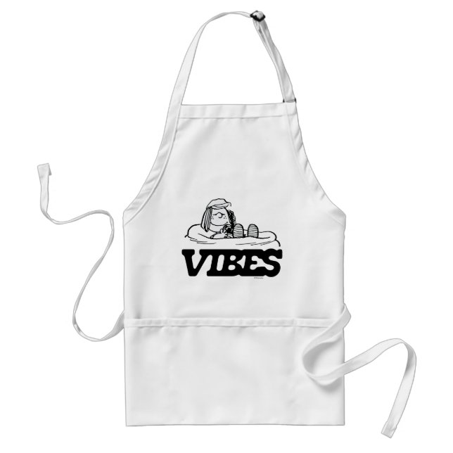 Erdnüsse | Peppermint Patty Vibes Schürze (Vorne)