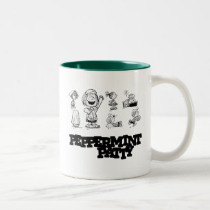 Erdnüsse   Peppermint Patty Zweifarbige Tasse