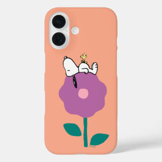 Erdnüsse | Pfeifen für Snoopy und Holz-Blume iPhone 16 Hülle