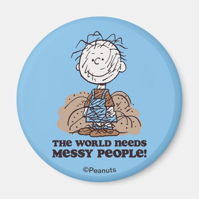 Erdnüsse | Pigpen Die Welt braucht die Geselligkei Magnet (Vorne)