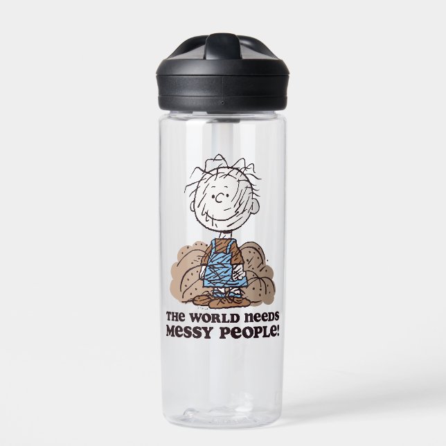 Erdnüsse | Pigpen Die Welt braucht die Geselligkei Trinkflasche (Vorderseite)