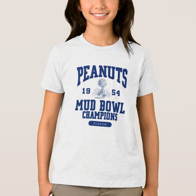 Erdnüsse | Pigpen Mud Bowl Champions 1954 Tri-Blend Shirt (Vorderseite)