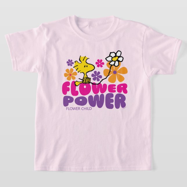 Erdnüsse | Power der Blume Holz T-Shirt (Ablage )