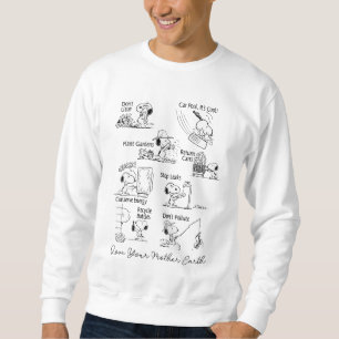 Erdnüsse   Recycle nicht verschmutzen Sweatshirt