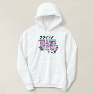 Erdnüsse   Rosa Flying Ace Hoodie