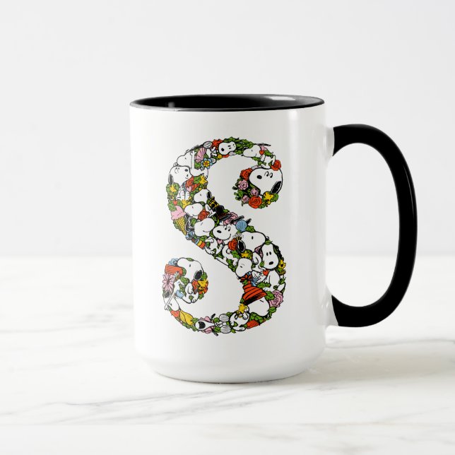 Erdnüsse | S ist für Snoopy Tasse (Rechts)