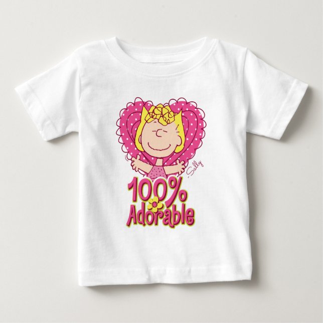 Erdnüsse | Sally 100% Adorable Baby T-shirt (Vorderseite)