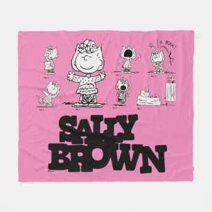 Erdnüsse   Sally Brown Fleecedecke