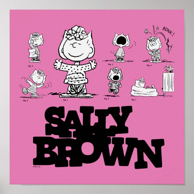 Erdnüsse | Sally Brown Poster (Vorne)