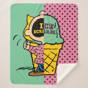 Erdnüsse   Sally Ice Cream Half & Halb Sherpadecke