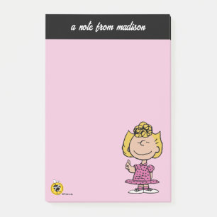 Erdnüsse Sally Super Lächeln Post-it Klebezettel