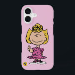 Erdnüsse | Sally Super Smile iPhone 16 Hülle<br><div class="desc">Karo dieses lustige Design von Peanuts mit Sally.</div>