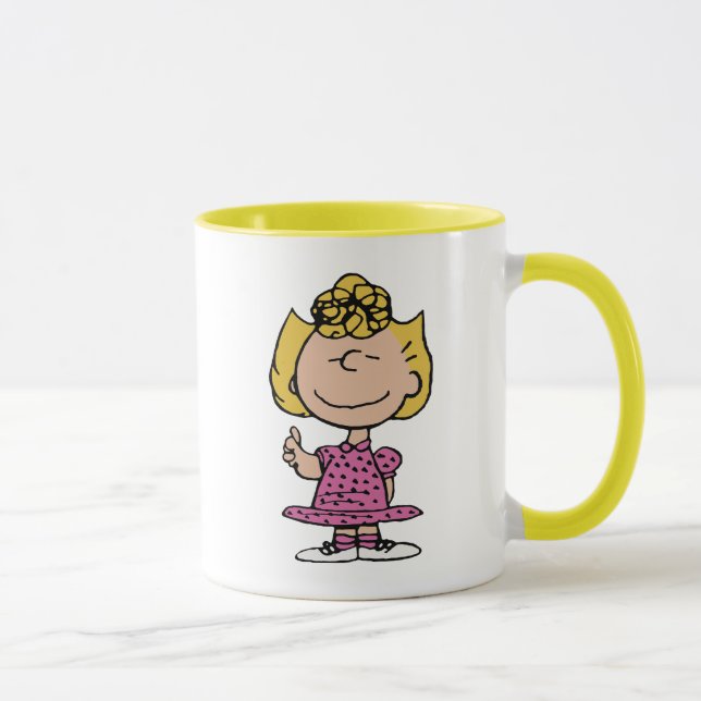 Erdnüsse | Sally Super Smile Tasse (Rechts)