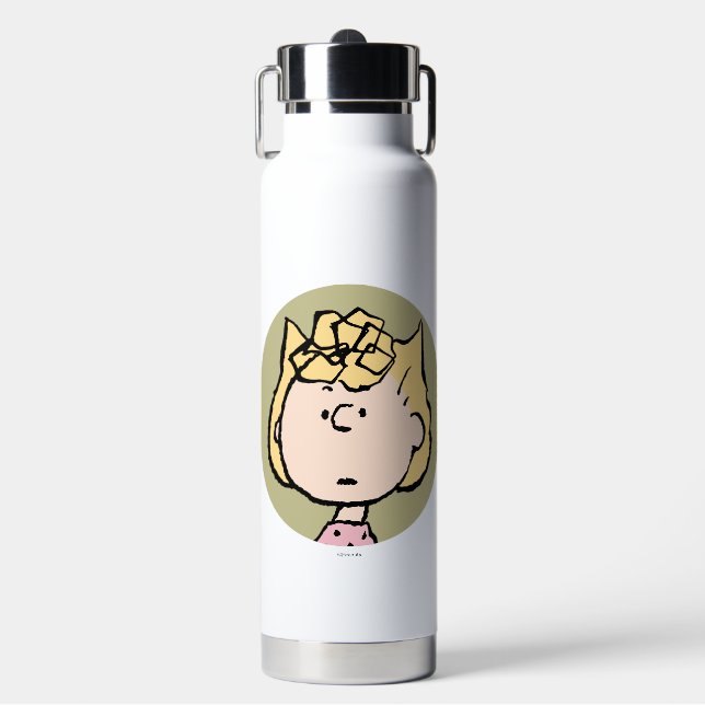 Erdnüsse | Sally's Faces Trinkflasche (Vorderseite)