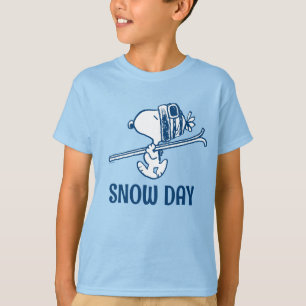 Erdnüsse Skitour Snoopy T-Shirt
