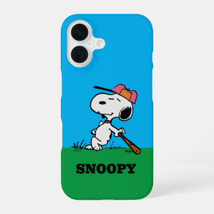 Erdnüsse   Snoopie im Bat iPhone 16 Hülle