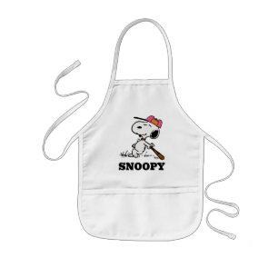 Erdnüsse Snoopie im Bat Kinderschürze
