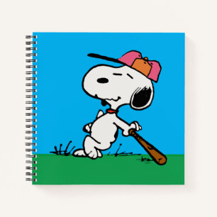 Erdnüsse Snoopie im Bat Notizbuch