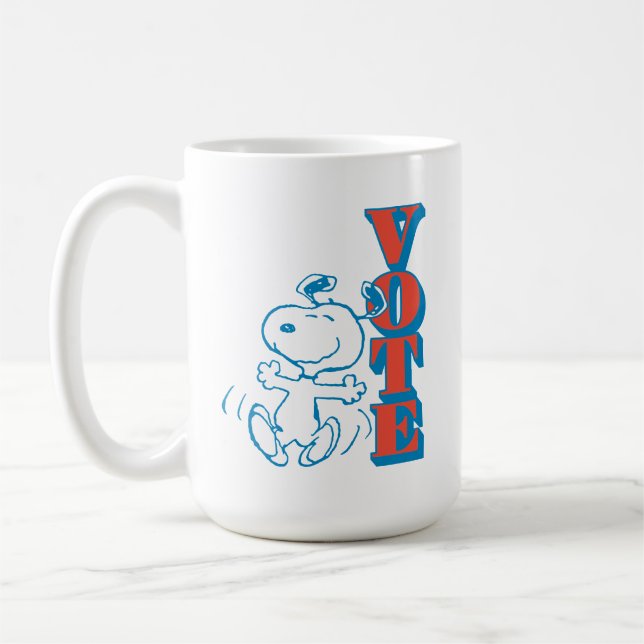 Erdnüsse | Snoopy - Abstimmung Kaffeetasse (Links)