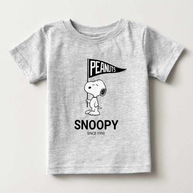 Erdnüsse | Snoopy Athletic Department Baby T-shirt (Vorderseite)