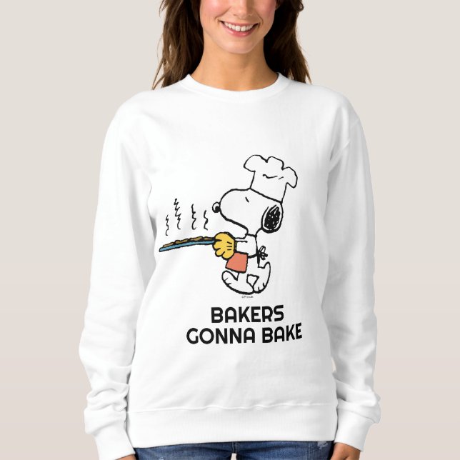 Erdnüsse | Snoopy Backkost Sweatshirt (Vorderseite)