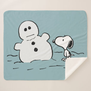 Erdnüsse   Snoopy baut einen Schneemann Sherpadecke
