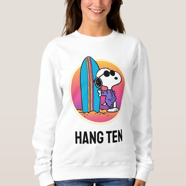 Erdnüsse | Snoopy Beach Beagle Sweatshirt (Vorderseite)