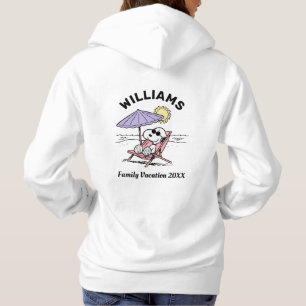 Erdnüsse Snoopy Beach Family Vacation T - Shirt
