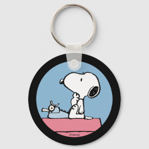 Erdnüsse, Snoopy & Woodstock Fahrrad Schlüsselanhänger