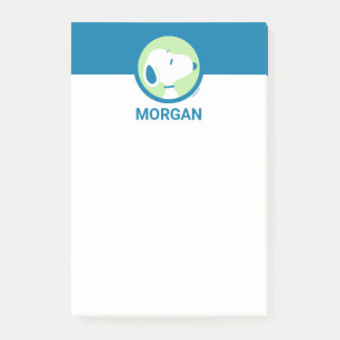 Erdnüsse Snoopy Blue Deko Dreams Name hinzufüg Post-it Klebezettel