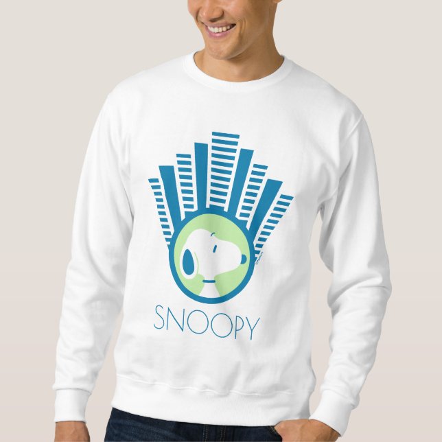 Erdnüsse | Snoopy Blue Deko Dreams Sweatshirt (Vorderseite)