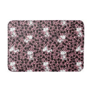 Erdnüsse   Snoopy Blume Weinmuster Badematte