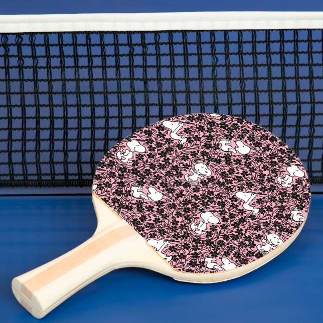 Erdnüsse | Snoopy Blume Weinmuster Tischtennis Schläger (InSitu)