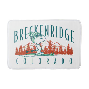 Erdnüsse Snoopy Breckenridge Colorado Badematte