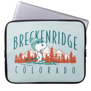 Erdnüsse Snoopy Breckenridge Colorado Laptopschutzhülle