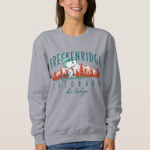Erdnüsse Snoopy Breckenridge Colorado Sweatshirt