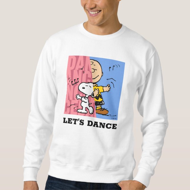 Erdnüsse | Snoopy & Charlie Brown Halbtanz Sweatshirt (Vorderseite)