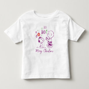 Erdnüsse Snoopy & Charlie Brown Ho Ho Ho Ho Kleinkind T-shirt