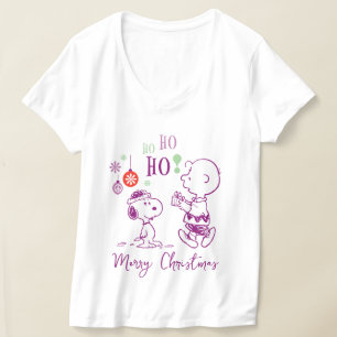 Erdnüsse Snoopy & Charlie Brown Ho Ho Ho Ho T-Shirt