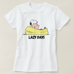 Erdnüsse   Snoopy & Charlie Brown in Bean Bag - Le T-Shirt