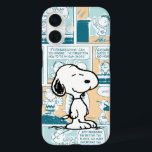 Erdnüsse | Snoopy-Comic-Muster iPhone 16 Hülle<br><div class="desc">Snoopy ist der liebliche Beagle von Charlie Brown im Comic-Streifen Peanuts von Charles M. Schulz. Karo in diesem niedlichen Peanuts-Design mit Snoopy auf einem Comic Stripmuster.</div>