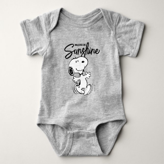 Erdnüsse | Snoopy Dance Baby Strampler (Vorderseite)